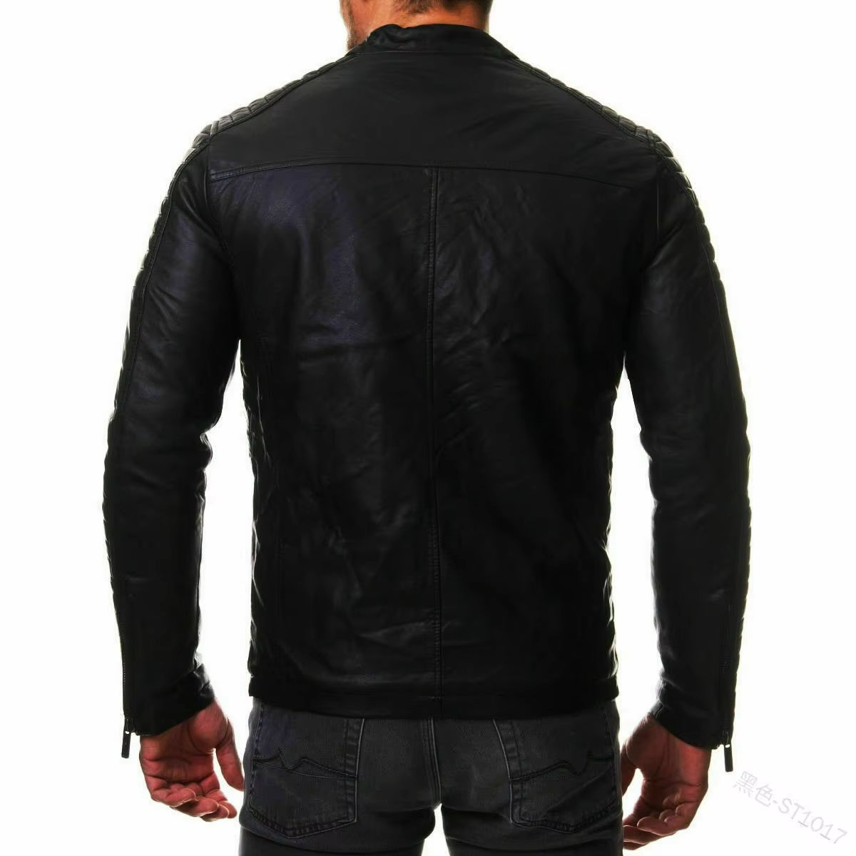 Men'S Leather Clothes New PU Leather Clothes Large Leather Coat Leisure Motorcycle Leather Jacket