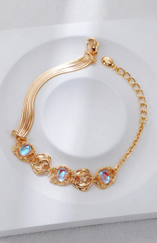 Retro Moonstone Bracelet