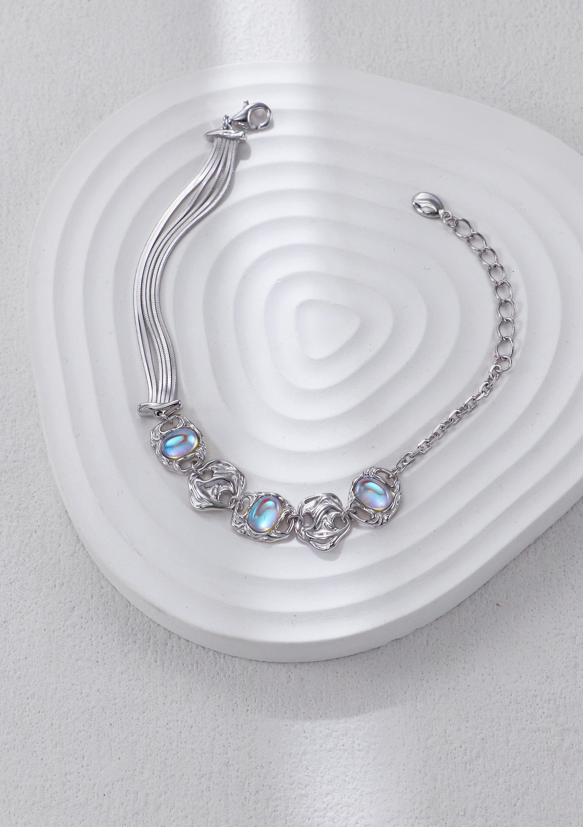Retro Moonstone Bracelet